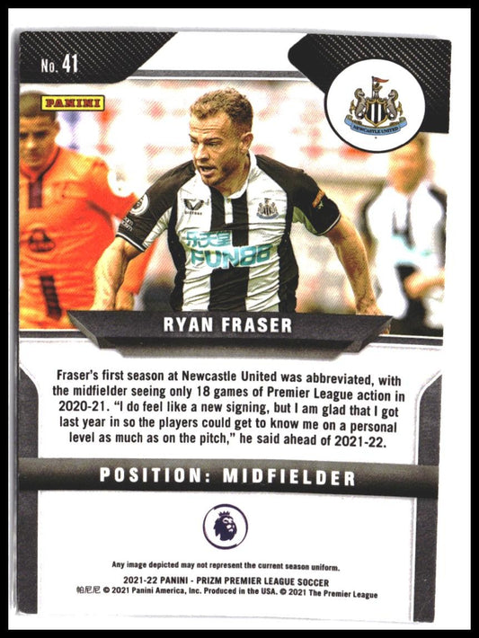 Ryan Fraser #41 2021-22 Panini Prizm Premier League