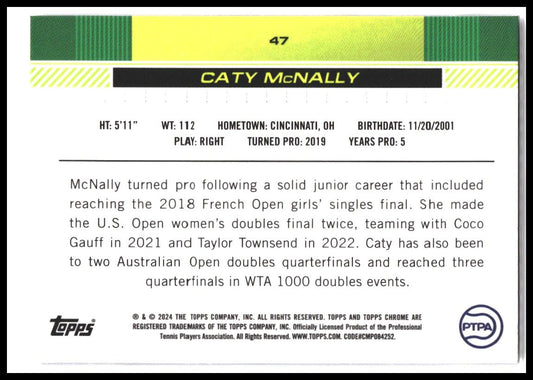 2024 Topps Chrome #47 Caty McNally