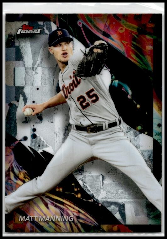 2024 Finest #142 Matt Manning Detroit Tigers