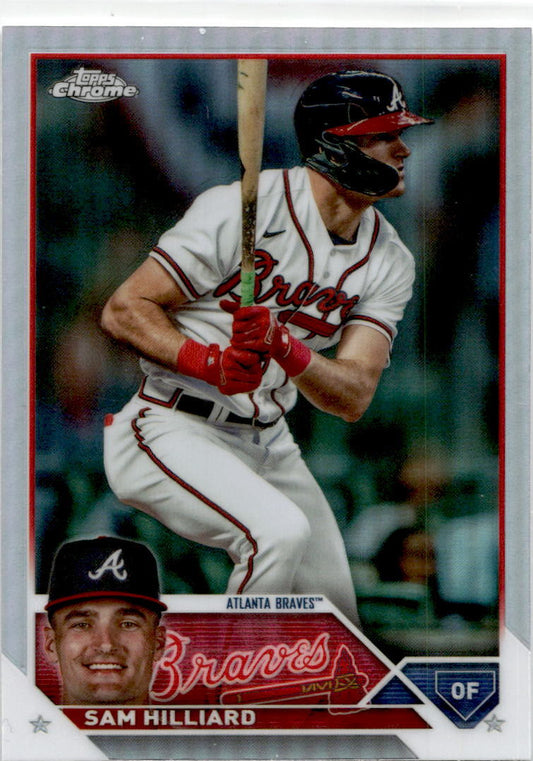 2023 Topps Update Rainbow Foil #US263 Sam Hilliard Atlanta Braves