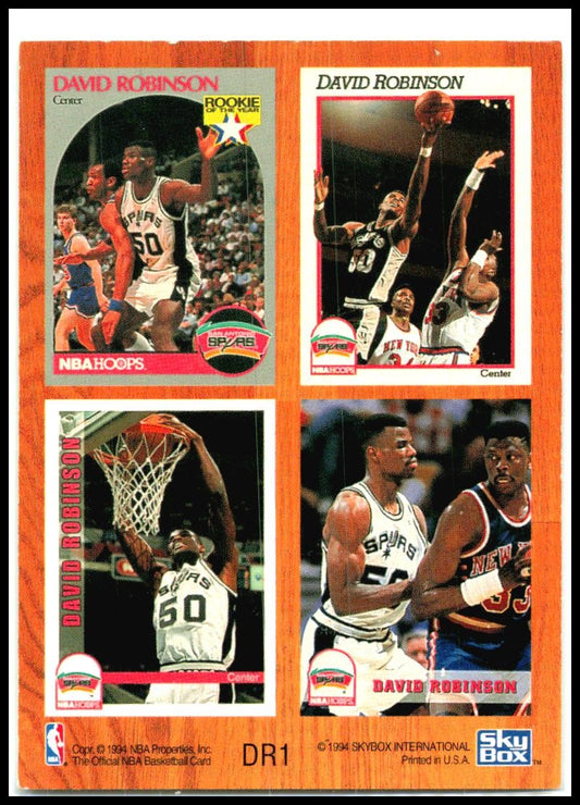 1993-94 Hoops #DR1 David Robinson San Antonio Spurs