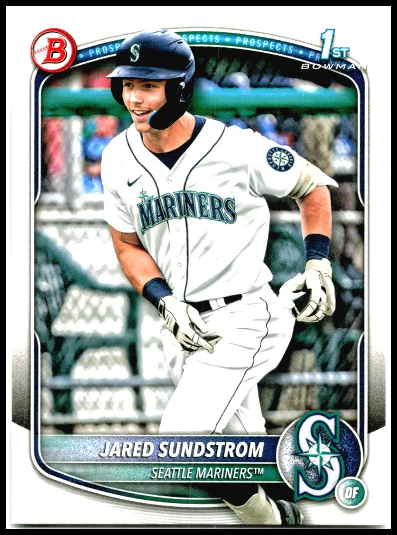 2025 Bowman Prospects #BP-85 Jared Sundstrom Seattle Mariners