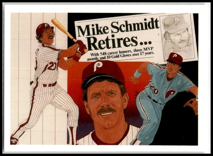 1990 Upper Deck #20 Mike Schmidt Philadelphia Phillies