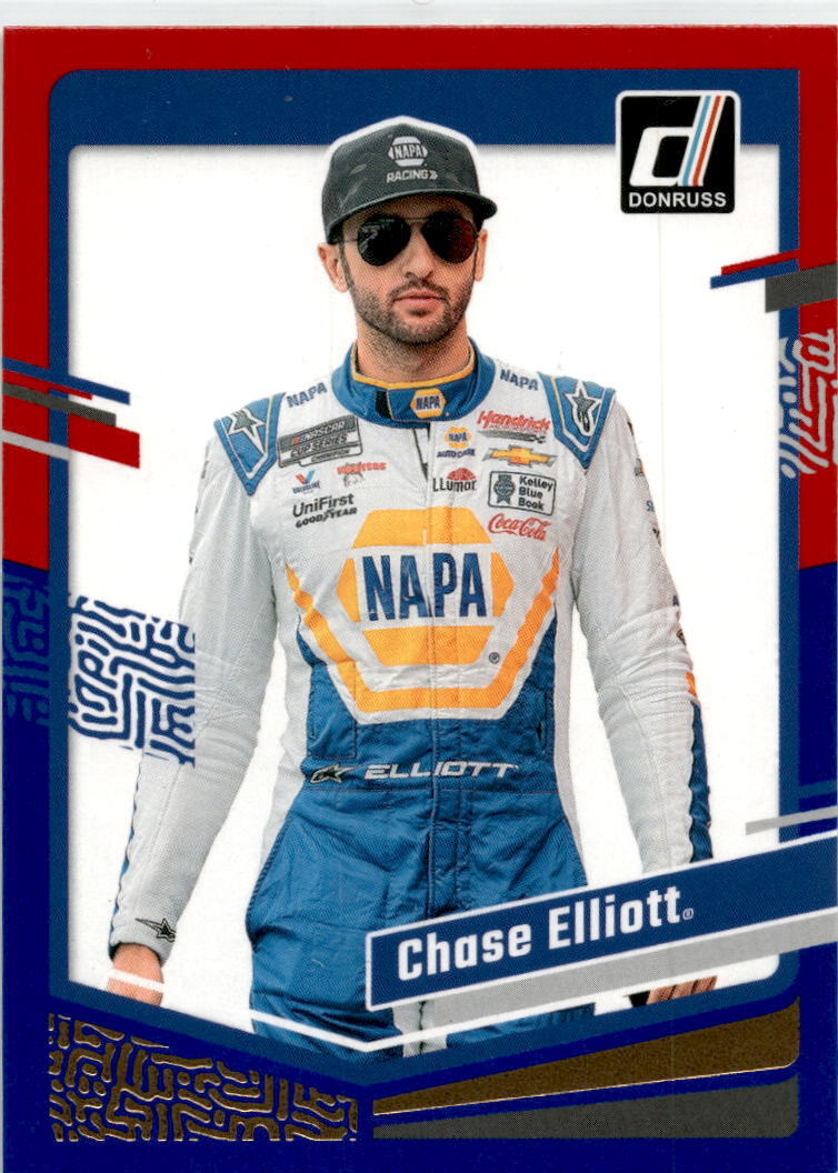 2024 Donruss Racing Red and Blue #42 Chase Elliott