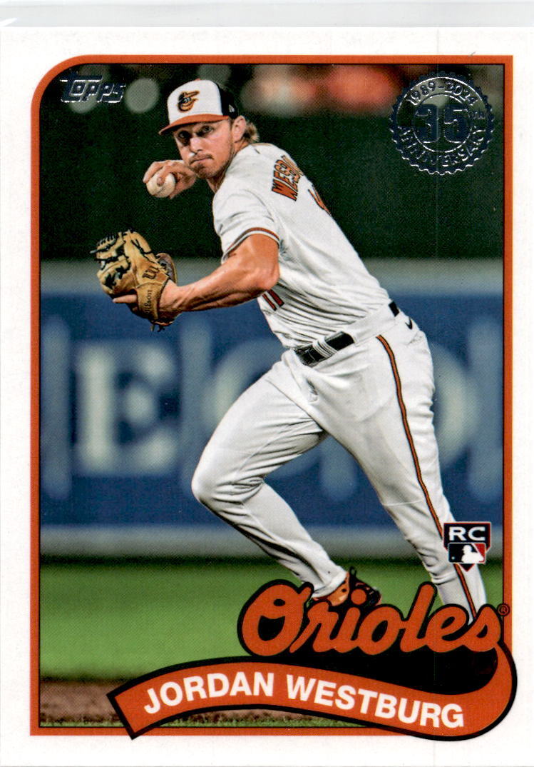 2024 Topps #89B-38 Jordan Westburg Baltimore Orioles Baltimore Orioles