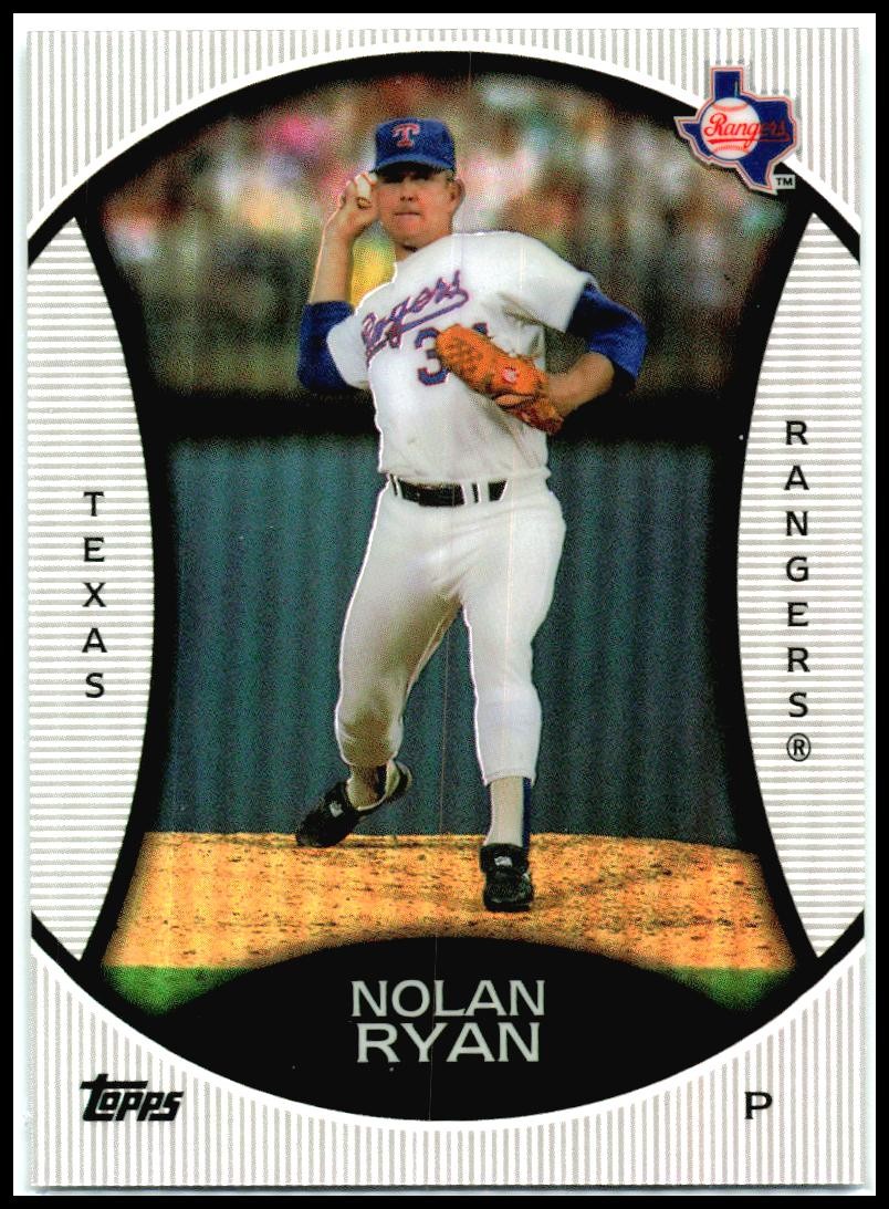 2010 Topps Legends Platinum Chrome #PC14 Nolan Ryan Texas Rangers