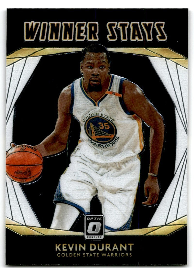 2020-21 Panini Contenders Optic Winner Stays Kevin Durant Golden State Warriors