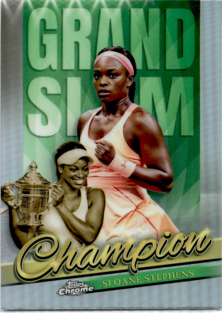 2024 Topps Chrome Tennis Grand Slam Champion #GSC-SS Sloane Stephens