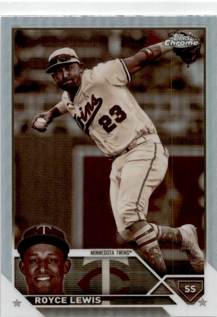 2023 Topps Chrome Sepia #51 Royce Lewis Minnesota Twins