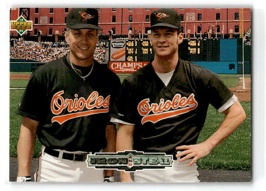1993 Upper Deck #44 Cal Ripken Jr. / Brady Anderson Baltimore Orioles