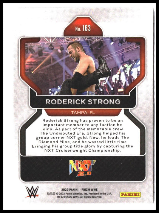 Roderick Strong #163 2022 Panini Prizm WWE