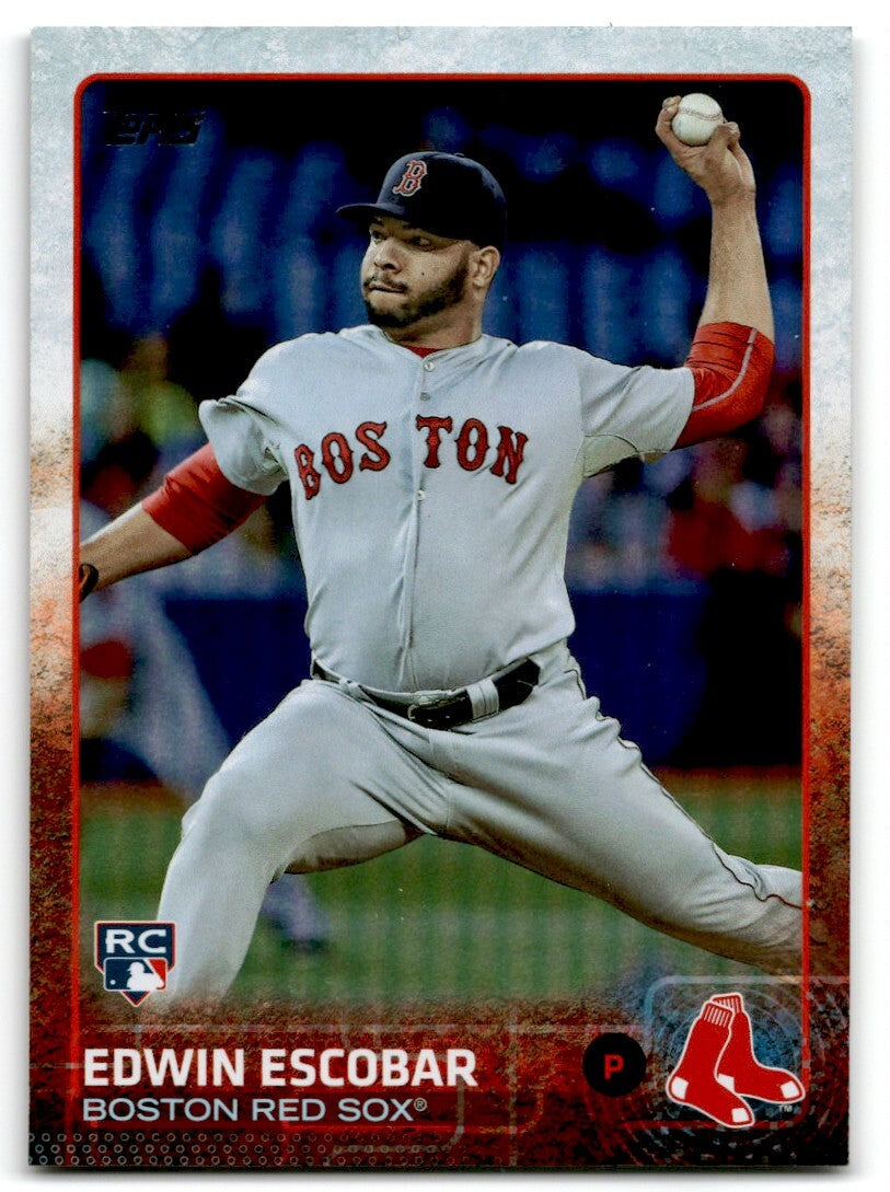 2015 Topps Edwin Escobar Rookie Boston Red Sox #77