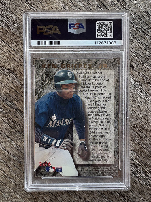 1995 Ultra Power Plus #2 Ken Griffey Jr. Seattle Mariners