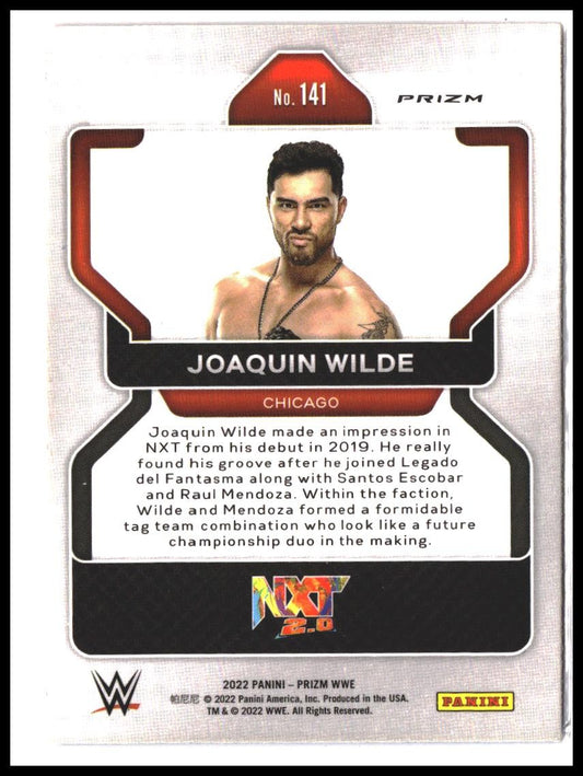 Joaquin Wilde #141 2022 Panini Prizm WWE Red, White and Blue