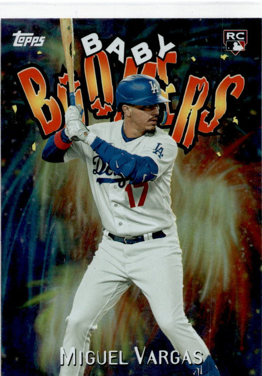 2023 Topps Archives #98BB-15 Miguel Vargas Dodgers
