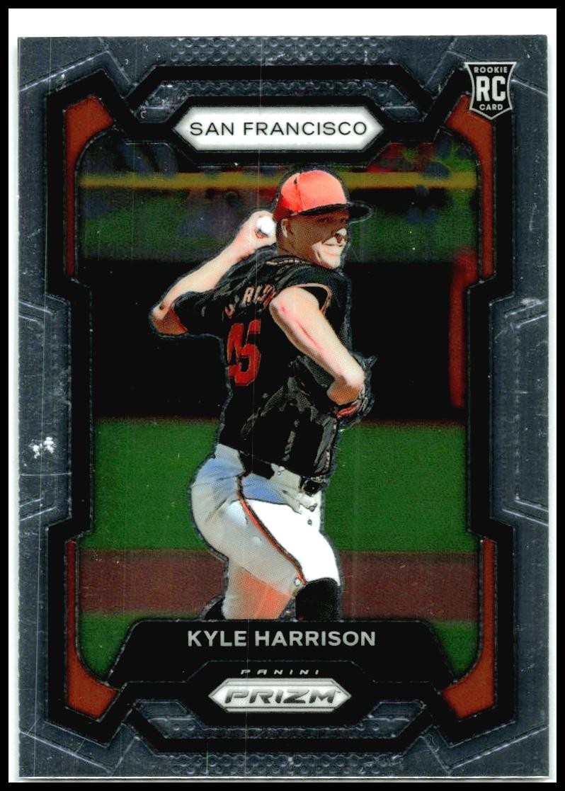 2024 Panini Prizm #3 Kyle Harrison Rookie San Francisco Giants