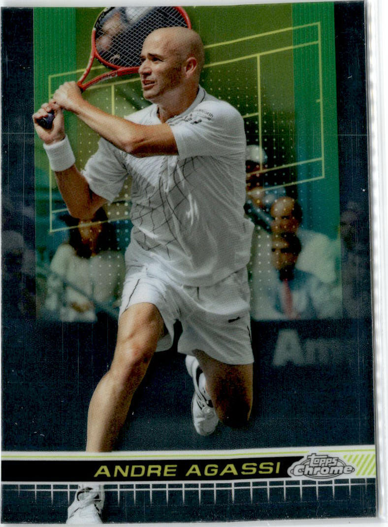 2024 Topps Chrome Tennis #168 Andre Agassi