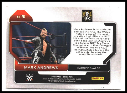 Mark Andrews #76 2022 Panini Prizm WWE