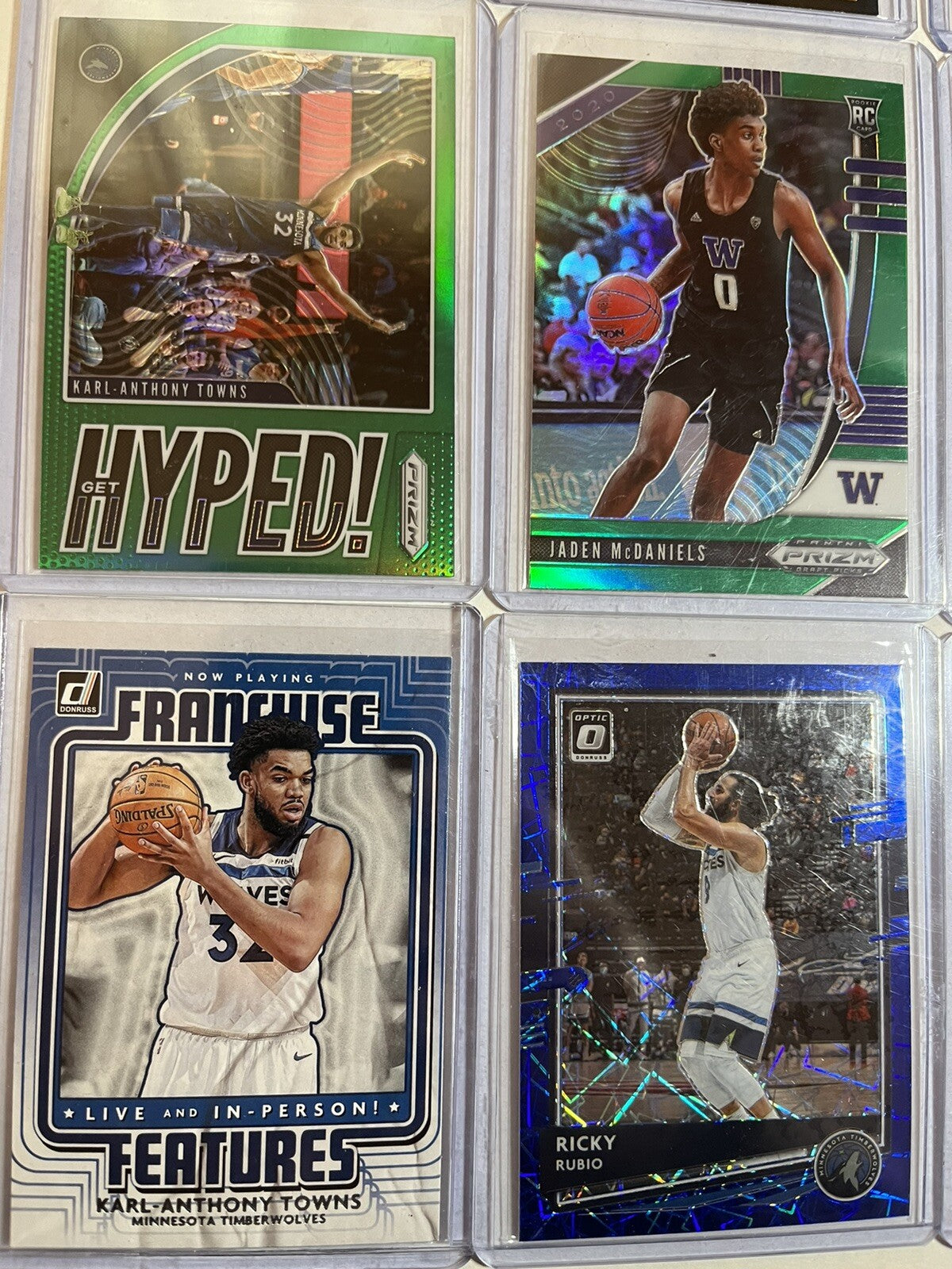 12 Assorted Minnesota Timberwolves! Check it Out!!