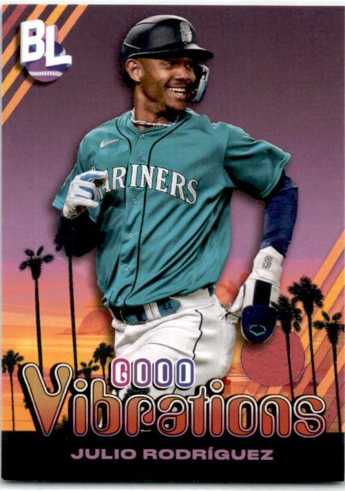 2024 Topps Big League Good Vibrations #GV-11 Julio Rodriguez Seattle Mariners