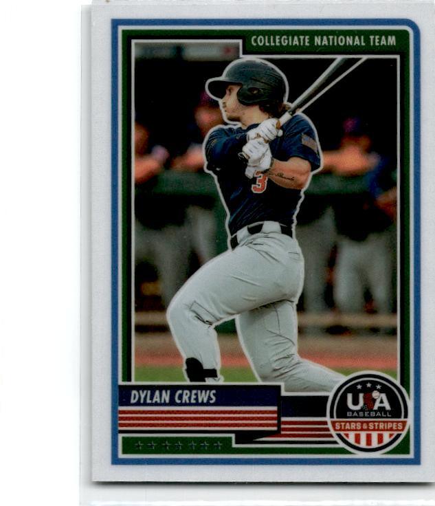 2023 Panini Stars & Stripes USA Baseball #64 Dylan Crews Washington Nationals