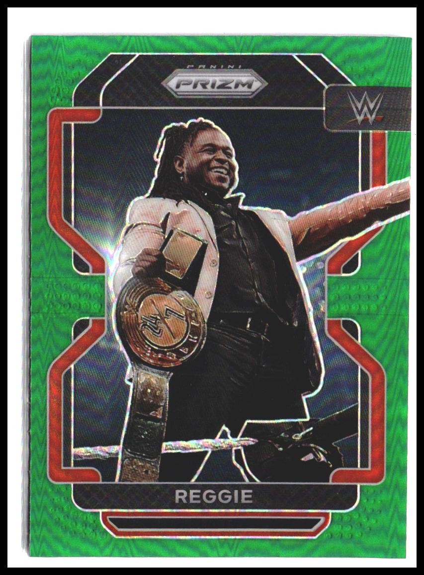 Reggie #127 2022 Panini Prizm WWE Green