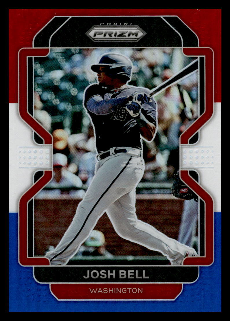 2022 Panini Prizm Red/White/Blue #190 Josh Bell