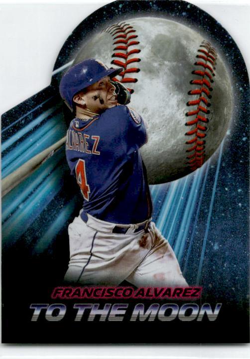 2024 Topps Big League To the Moon Die Cuts #TM-9 Francisco Alvarez New York Mets
