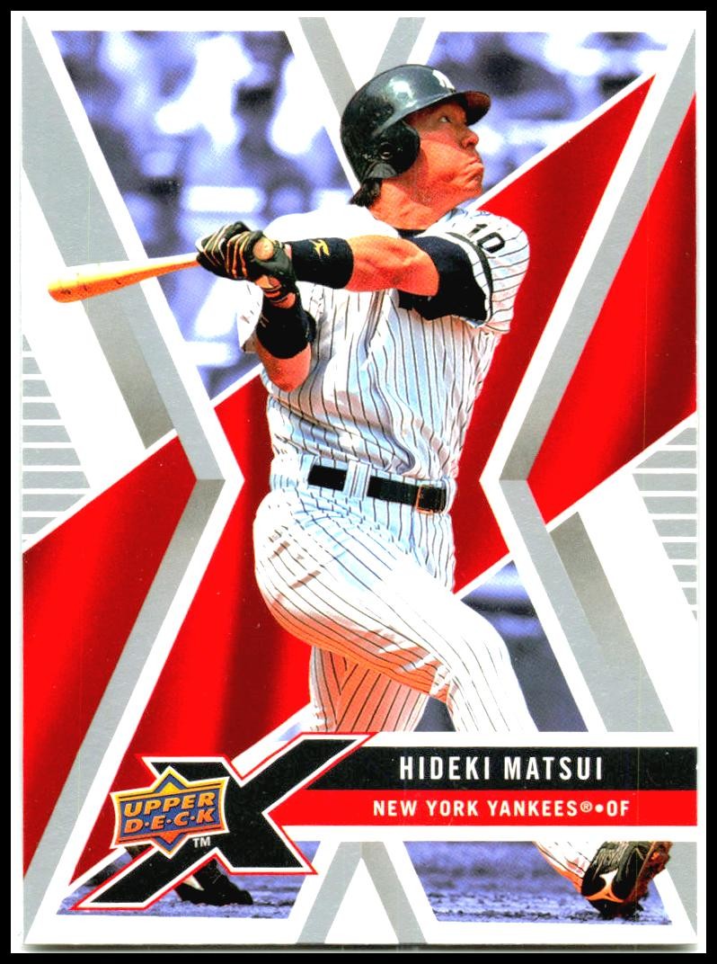 2008 Upper Deck X #67 Hideki Matsui New York Yankees