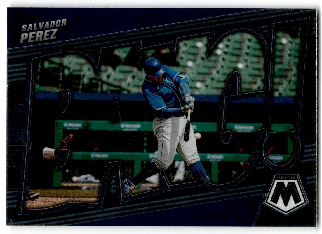 2022 Panini Mosaic BANG Salvador Perez Kansas City Royals #BG-21.69