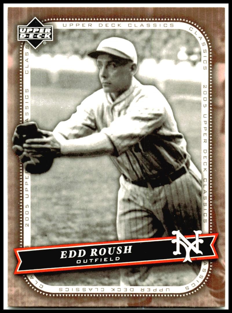2005 Upper Deck Classics #30 Edd Roush New York Giants