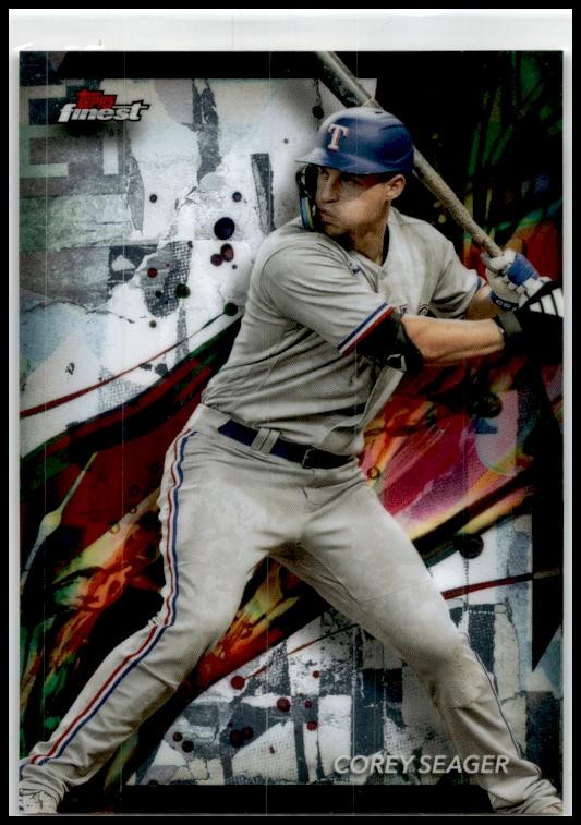 2024 Finest #5 Corey Seager Texas Rangers