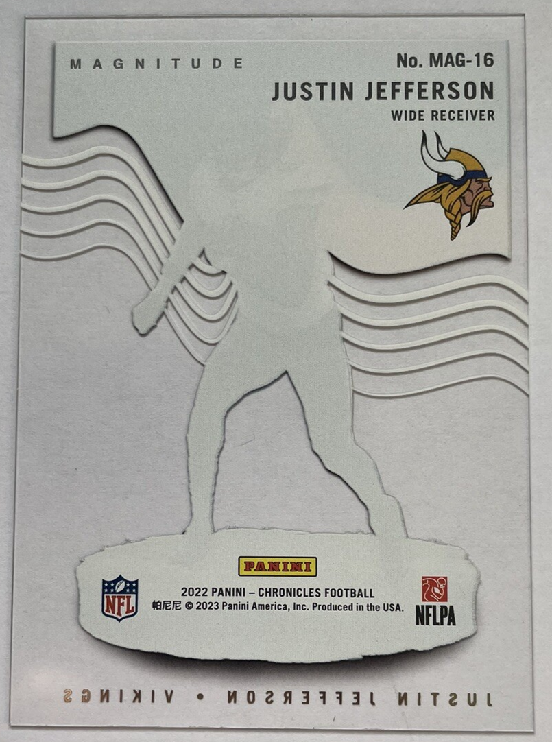 Justin Jefferson 2022 Chronicles Magnitude #MAG-16 Vikings