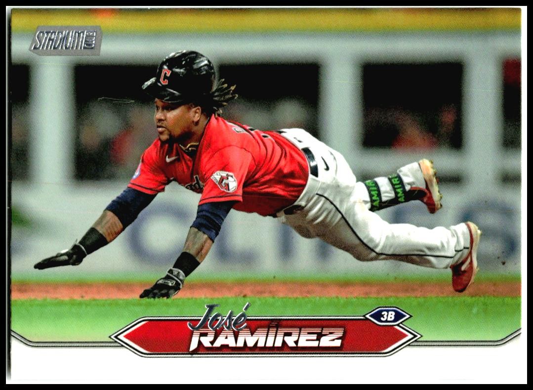 2024 Stadium Club #49 José Ramírez Cleveland Guardians