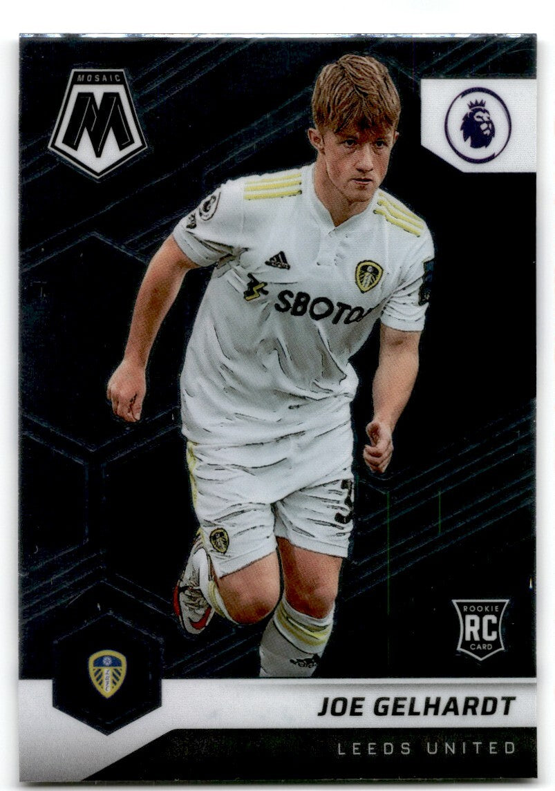 2021 2021-22 Panini Mosaic Premier League Joe Gelhardt Rookie Leeds United #194