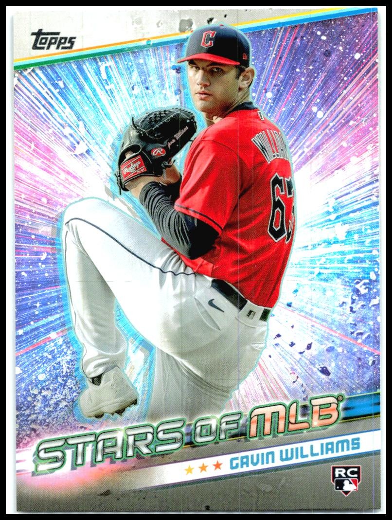 2024 Topps Update Stars of MLB #SMLB-74 Gavin Williams Cleveland Guardians