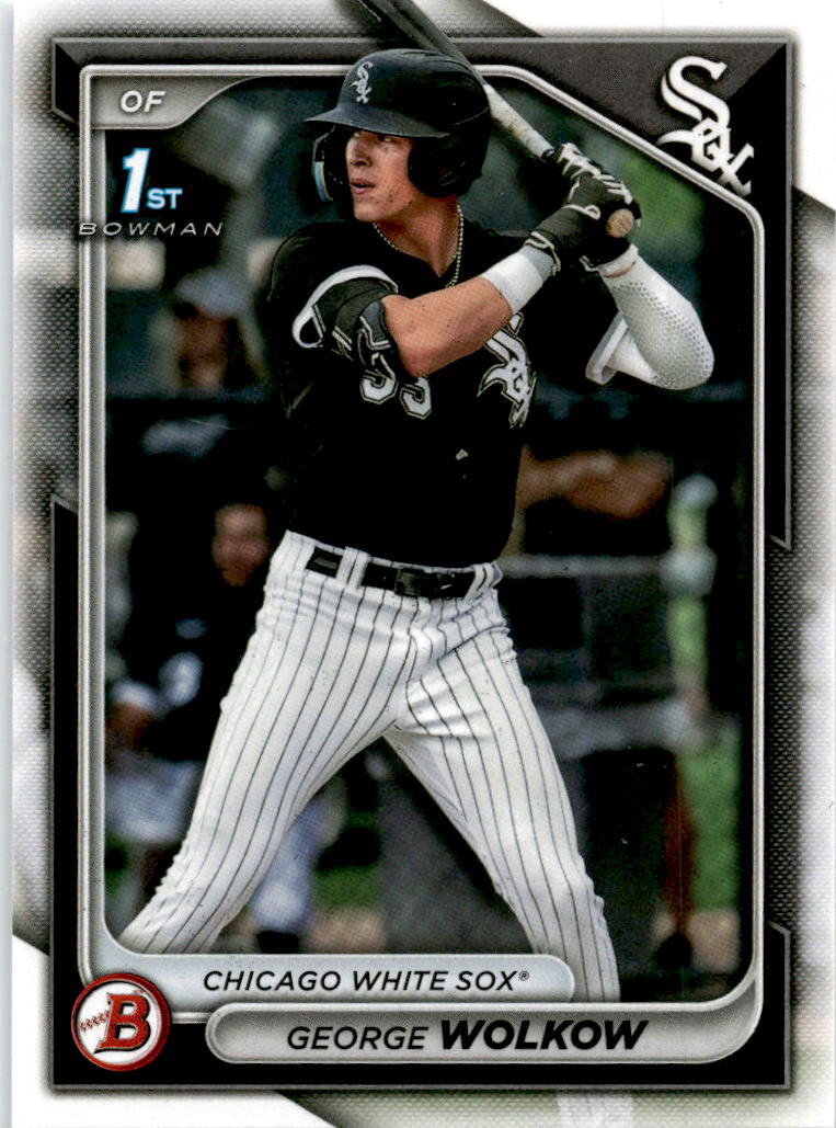 2024 Bowman Prospects #BP-144 George Wolkow Chicago White Sox