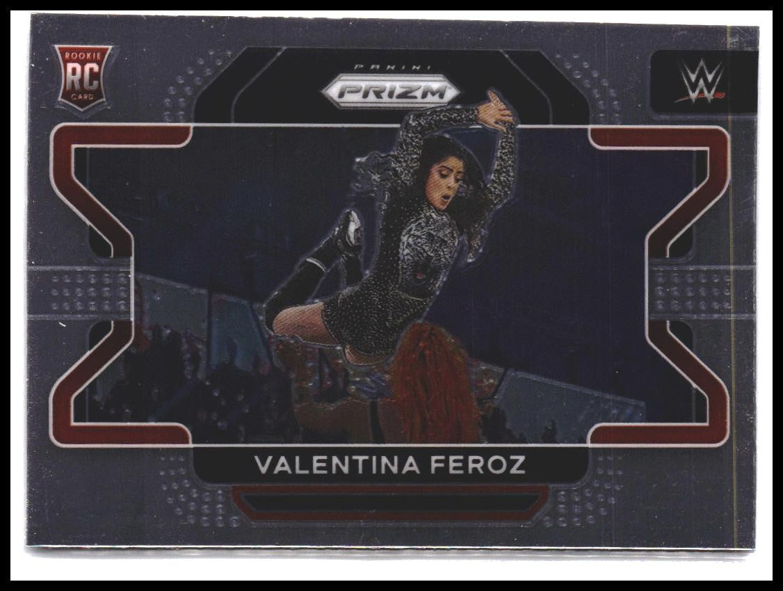 Valentina Feroz #92 2022 Panini Prizm WWE Rookie RC