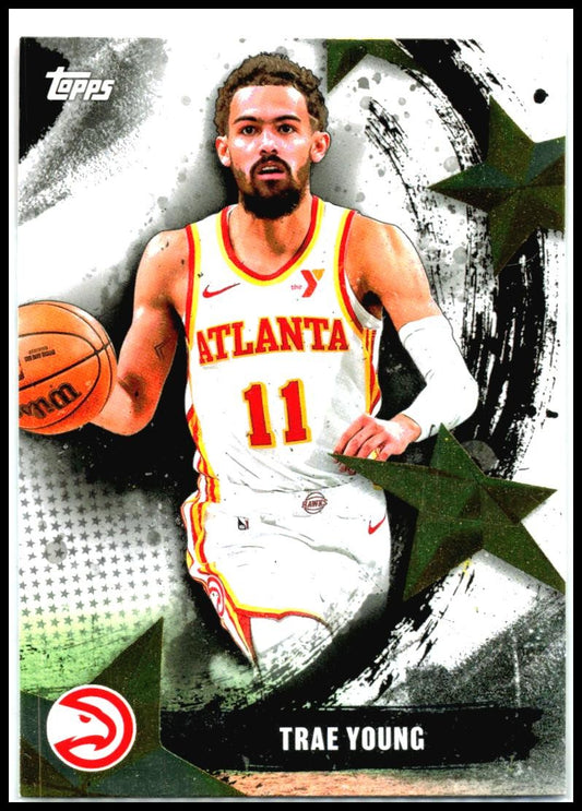 2025-26 Topps Stars of the NBA #SA-25 Trae Young Atlanta Hawks