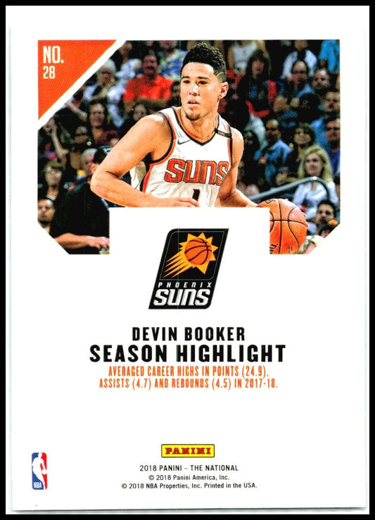 2018 Panini National Sports Collectors Convention Magnetic Fury #28 Devin Booker