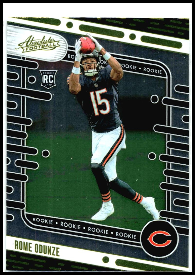 2024 Panini Absolute #109 Rome Odunze Chicago Bears