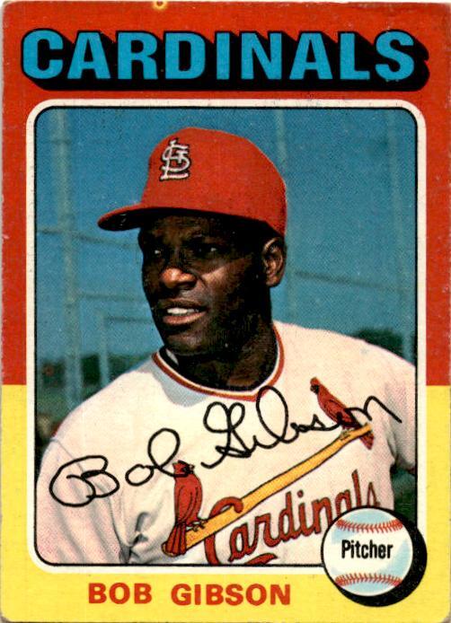1975 Topps #150 Bob Gibson St. Louis Cardinals