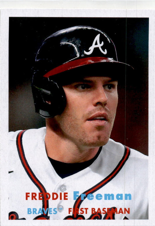 2021 Topps Archives #2 Freddie Freeman Atlanta Braves.