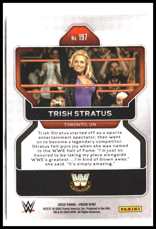Trish Stratus #197 2022 Panini Prizm WWE
