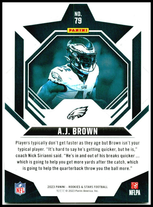 2023 Panini Rookies & Stars #79 A.J. Brown Philadelphia Eagles