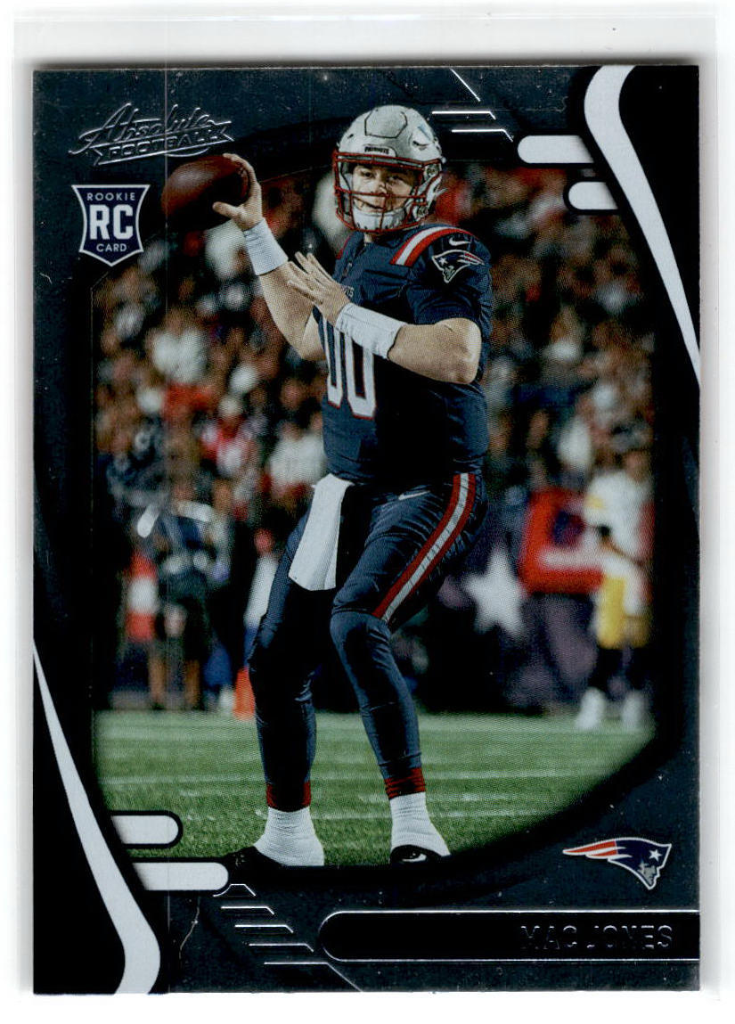 2021 Panini Absolute #109 Mac Jones Rookie New England Patriots