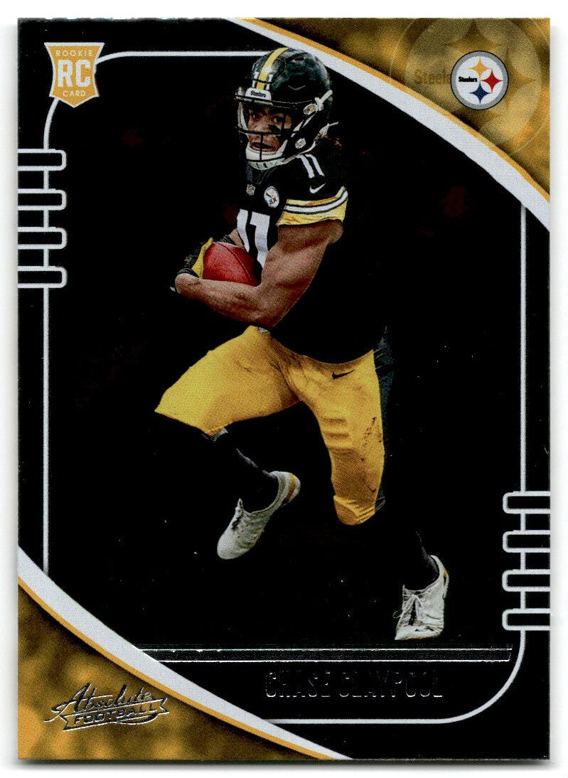 2020 Panini Absolute Chase Claypool Rookie Pittsburgh Steelers #116