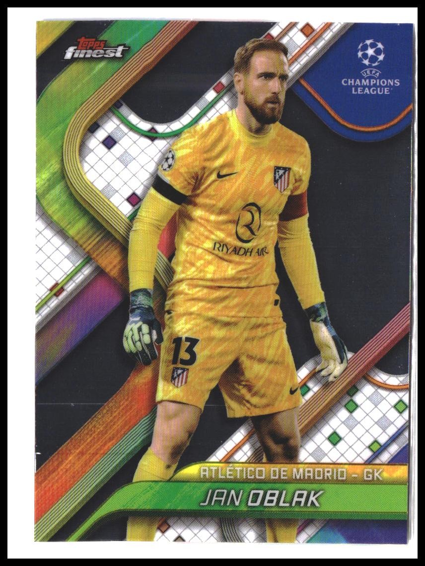 Jan Oblak #124 2024-25 Finest UEFA Club Competitions