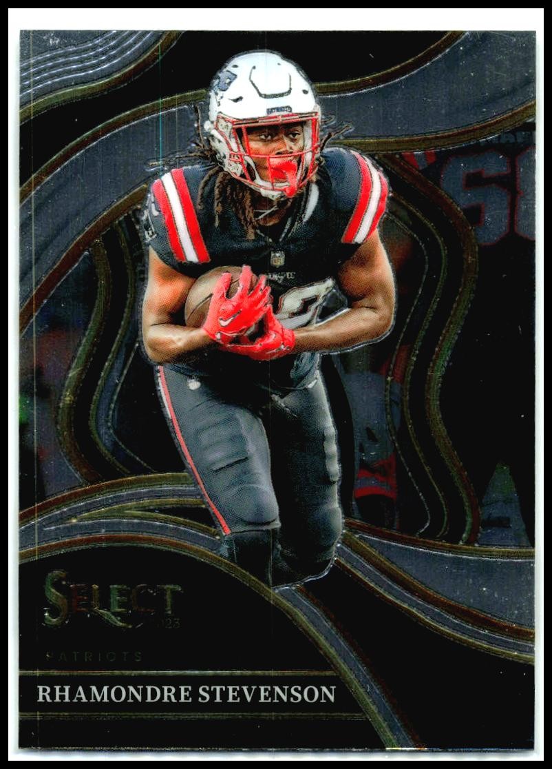 2023 Panini Select #223 Rhamondre Stevenson New England Patriots