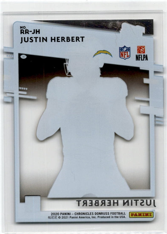 2020 Justin Herbert #RR-JH Justin Herbert RC Los Angeles Chargers